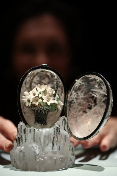 Fabergé Egg Fetches More Than $30 Million at Auction